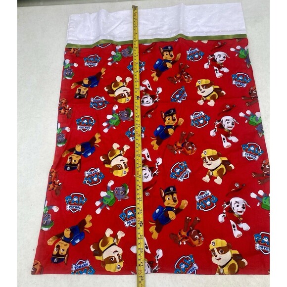 Kids Paw Patrol Handmade Standard Pillow Case SET of 2! Red & Blue -Chase Rubble - Picture 9 of 11